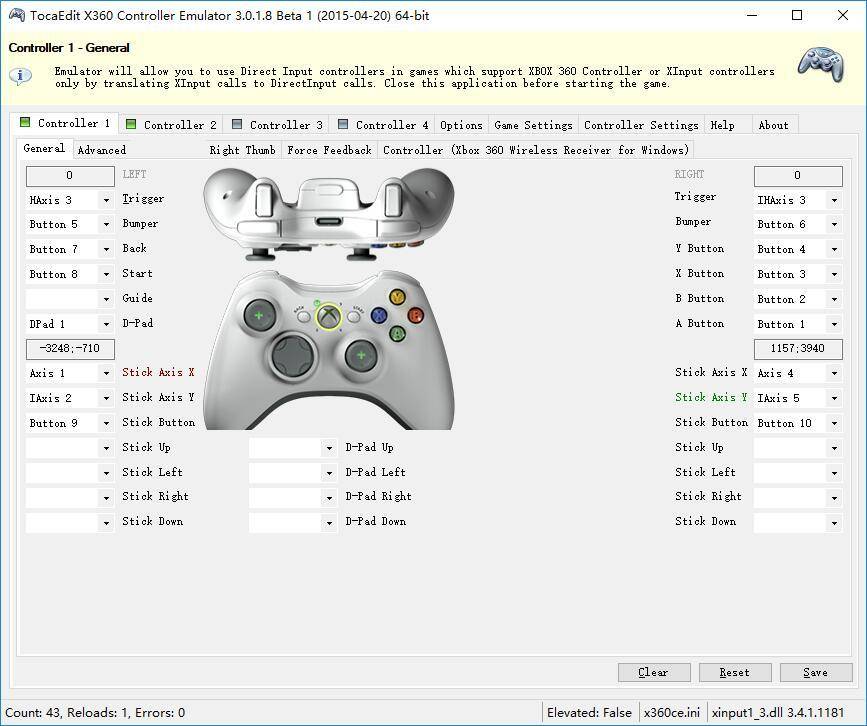 X360CE支持GTA5版本下载含使用方法-大年网 - 邱大年,邱大大大年